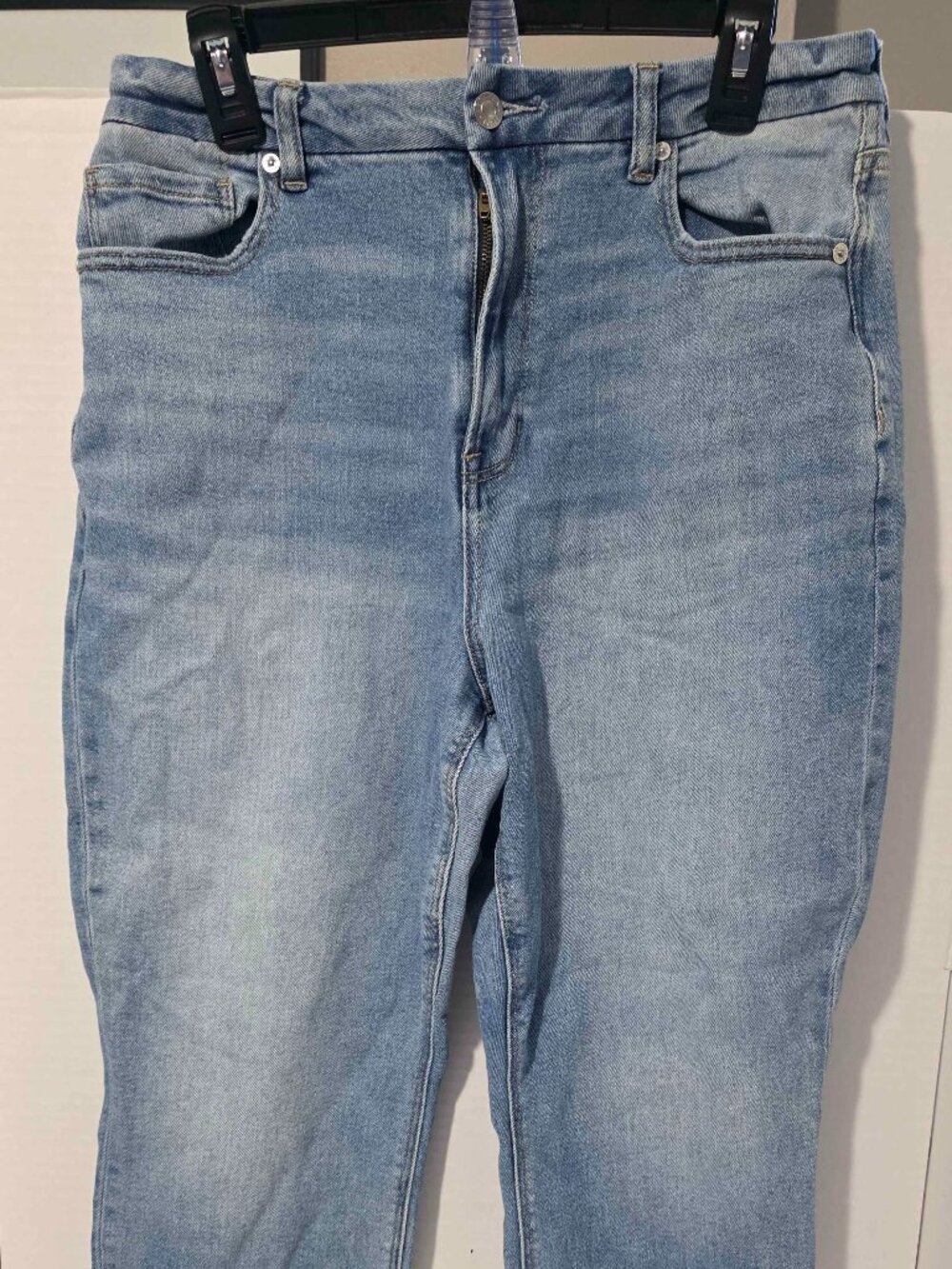 American Eagle Womens Jeans Size 12 Short Light Wash Skinny High Rise